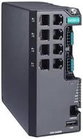 EDS-G4008-LV, Managed Full Gigabit Ethernet Switch with 8 10/100/1000BaseT(X) Ports, Dual Power inputs 12/24/48 VDC