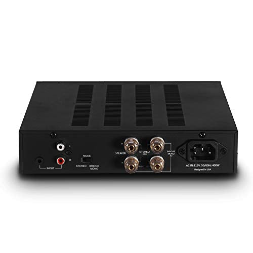 CSA-60 Stereo Amplifier for Home Audio, Residential and Commercial Installation 180W bridgeable