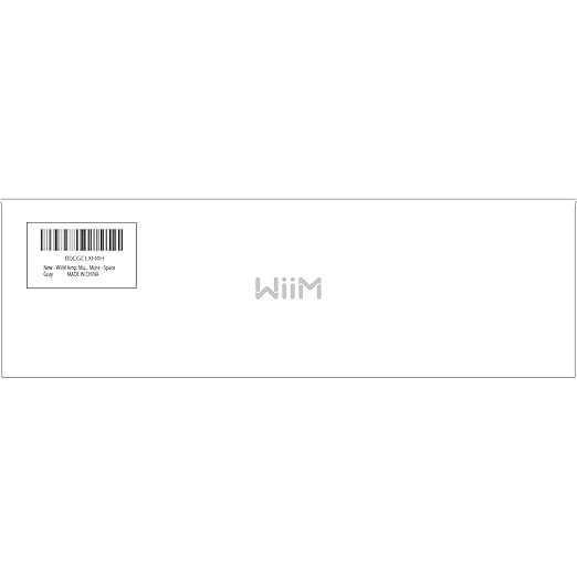WiiM Amp: Multiroom Streaming Amplifier | Compatible with AirPlay, Google Cast, Alexa | HDMI, Voice Control | Stream from Spotify, Amazon Music, Tidal & More | Space Gray