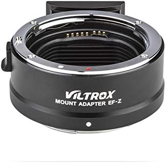 VILTROX EF-Z Lens Adapter EF/EF-S Lens to Z Mount autofocus Adapter Compatible with Canon EOS EF/EF-S Lens to Nikon Z Mount Cameras Z5 Z50 Z30 Z6 Z6II Z7 Z7II Zfc Z8 Z6III Z7III Z9