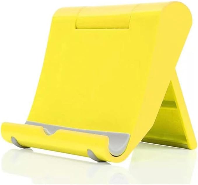 Adjustable Foldable Cell Phone Stand for Desk, Compatible with Most Devices, 1.5 Ounces