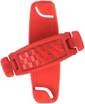 360 Rotating Phone Grip – Flat-Fold Kickstand & Secure Strap – Works with iPhone, Android, Tablets & Cases – Comfortable & Durable (Red)