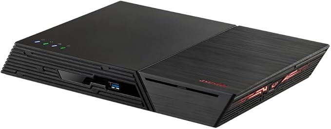 Asustor Flashstor 12 Pro FS6712X,12 Bay All-SDD NAS Storage, Quad-Core 2.0GHz, 10GbE Port, 4GB RAM DDR4, Network Attached Storage with 4 x 2TB NVMe SSD