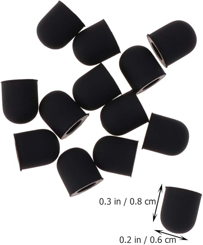 15pcs Pen Tip Case Silicone Stylus Tip Pen Tip Cover Touch Screen Stylus Tip