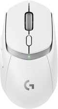 Logitech G309 Lightspeed Wireless Gaming Mouse, Lightweight, LIGHTFORCE Switches, Hero 25K Sensor, 300+ hr Battery, 6 Programmable Buttons, PC & Mac - White