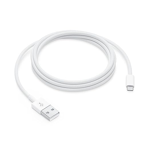 10ft Woven USB C Cable for Apple iPhone 16 Pro Max Car Charger [MFi Certified] USB-A to USB-C Cord Charge for iPhone 15 Pro/16 Plus/16Pro/15/iPad Air, Long USB to Type C CarPlay Charging Wire – White