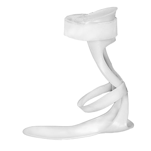 BraceOn AFO Swedish Drop Foot Stabilizer for Walking and Exercise, Drop Foot Braces for Men, AFO Brace & Foot Drop Braces, Foot Boot for Injured Foot, Men, Right