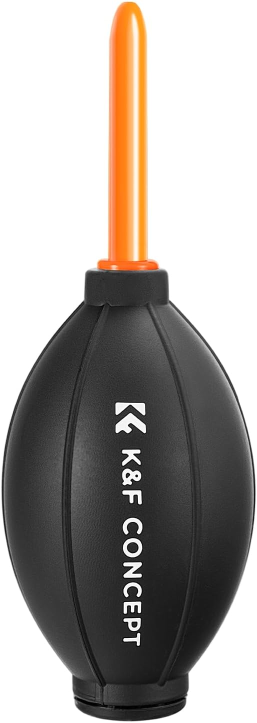 K&F CONCEPT Lens Air Blower, Rubber Bulb Air Pump Dust Blower Cleaner, with Long Nozzle for Cell Phone, Tablet, Camera Lens Sensors, Keyboard,Telescopes