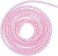 Spiral Cable Protector, 1.5m (4.92ft), Pink