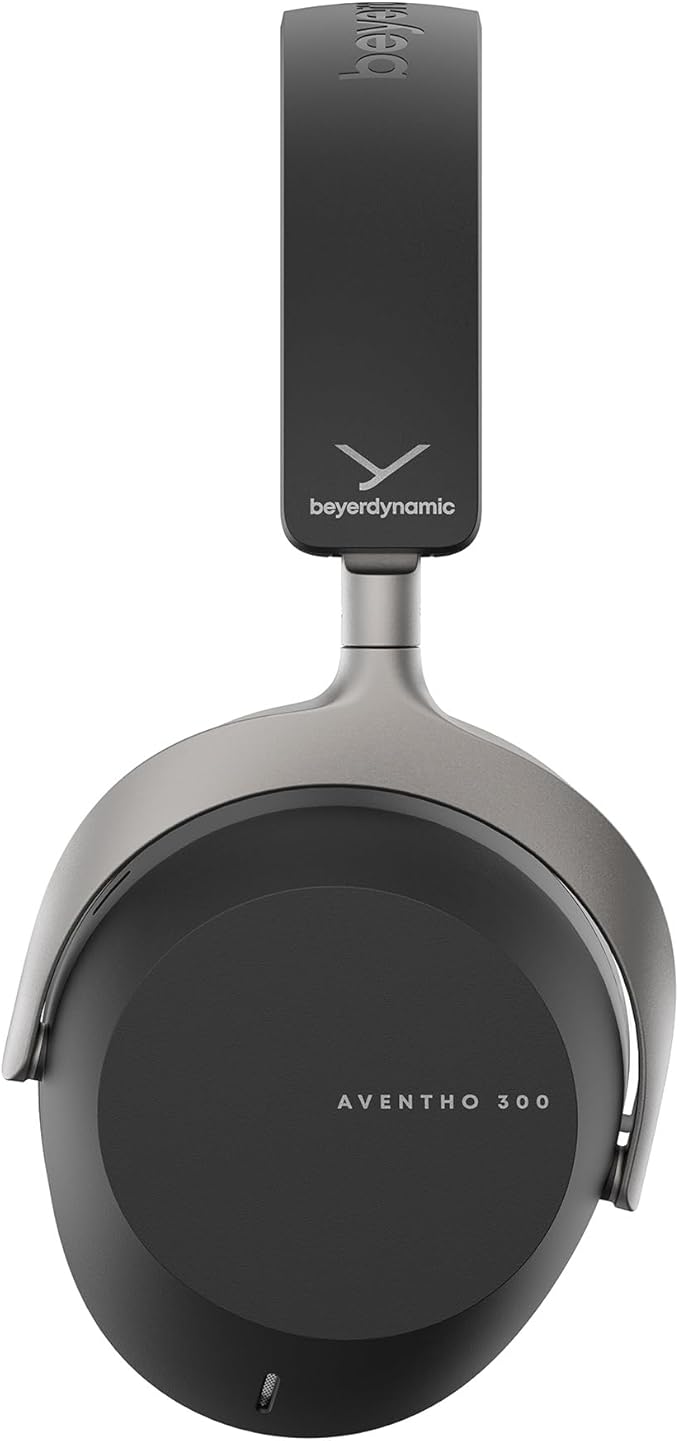 beyerdynamic AVENTHO 300 Wireless Over-Ear Headphones with ANC, Dolby Atmos and Head Tracking (Black)