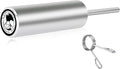 Weight Stack Pin Extender for Gym Cable Machine & Home Gym, Ø10 mm ＆ Ø8 mm, Allowing Additional Olympic Weight Plates, Made of Durable Steel for Secure and Long-Lasting Use