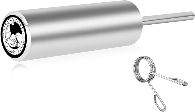 Weight Stack Pin Extender for Gym Cable Machine & Home Gym, Ø10 mm ＆ Ø8 mm, Allowing Additional Olympic Weight Plates, Made of Durable Steel for Secure and Long-Lasting Use