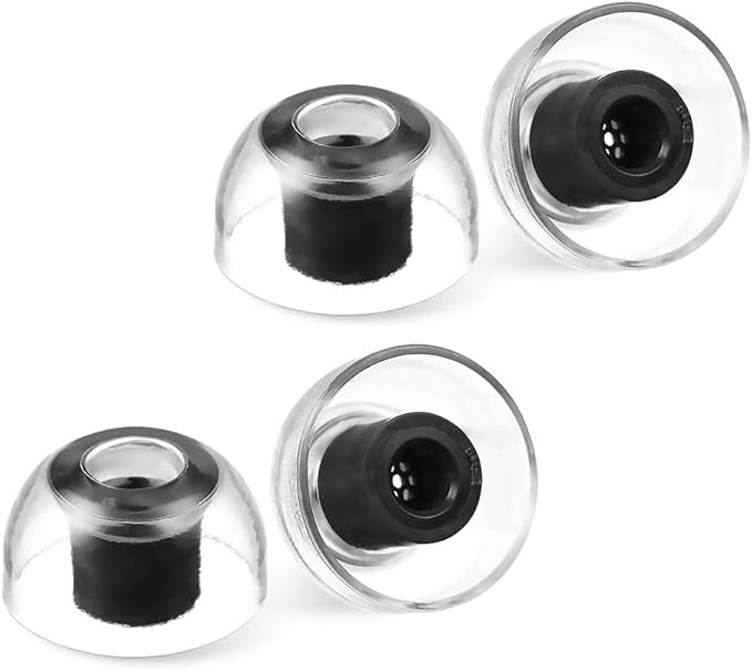 AZLA SednaEarfit XELASTEC 2 (L) - Earbud Tips for Wireless Headphones - Noise Canceling Earbuds Replacement Tips - Eartips Compatible with Sony, Samsung, Beats, JLab, Skullcandy, Sennheiser