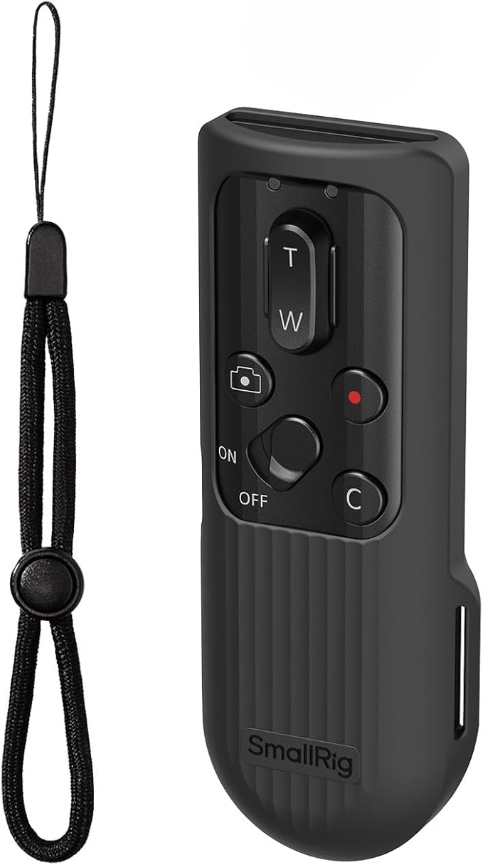 SMALLRIG Camera Remote Control Wireless Shutter Commander for Sony for Canon for Nikon Camera, fits for A7 IV, A7R V, A7R IV, A7R III, A7S III, A6700, FX3, A7CR, A7C II, ZV-E10, R5, R6, R7, R8-5207