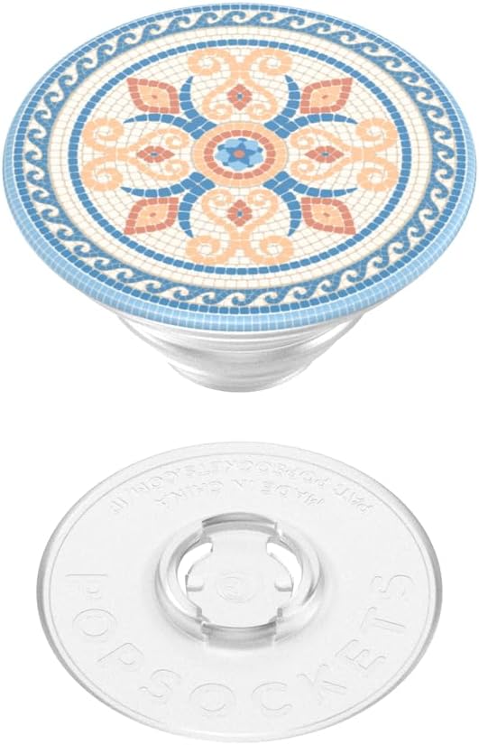 PopSockets Phone Grip with Expanding Kickstand, Adhesive Grip - Portofino Tile