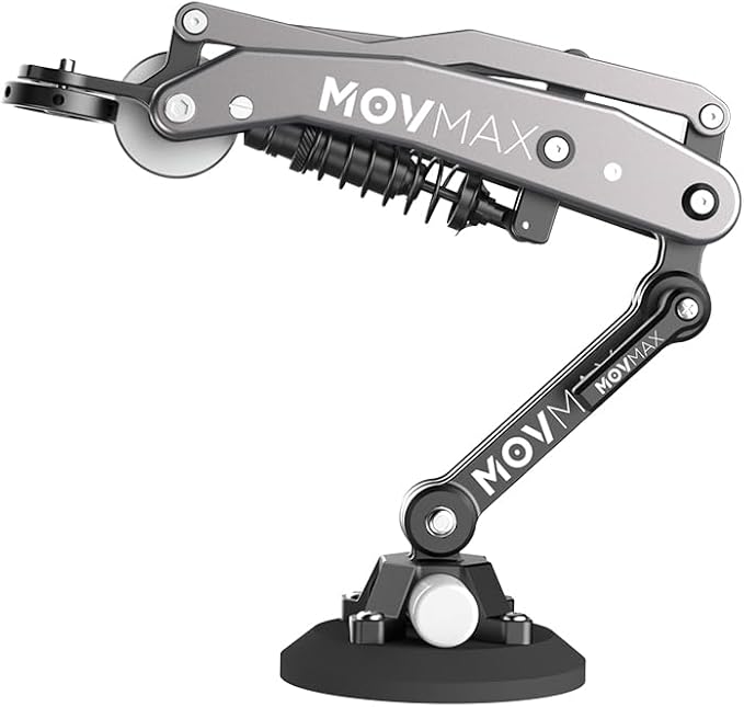 Movmax Blade Arm for DJI Pocket 3, Insta 360, and GoPro Hero 12 Cameras with N2 Arm Technology and Universal Locking Screw