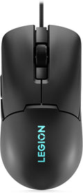 Lenovo Legion M300s RGB Wired Gaming Mouse - 8,000 DPI Adjustable Sensor, 6 Programmable Buttons & 20-Million Clicks Durability with Optimized Comfort (Black)