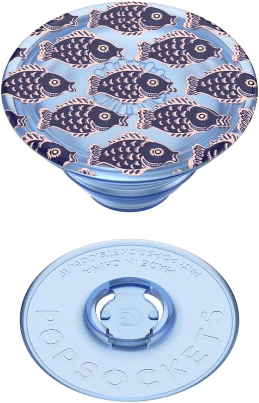 PopSockets Plant-Based Phone Grip with Expanding Kickstand, Adhesive Grip, Eco-Friendly - School Time