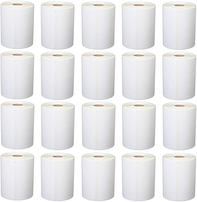 40 Rolls 4XL Labels 4" x 6" Address Shipping Labels 1744907 Compatible for 4XL LabelWriter, 220 Labels/Roll