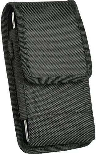 Cell Phone Holster for iPhone 16,16 Pro,16e,15,15 Pro,14,14 Pro 13,13 Pro 12,12 Pro,11 Galaxy S25 S24 S23 S22 Case with Belt Clip Phone Belt Holder Carrying Pouch Cover (Fits Otterbox Case on Case on)