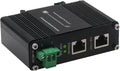 Industrial PoE++ Gigabit Injector 12-48VDC Input - Din Rail/Wall Mount,IEEE 802.3 at,Outdoor Rated Networking Power Supply 95W Ethernet Over Power for Industrial Devices and Camera