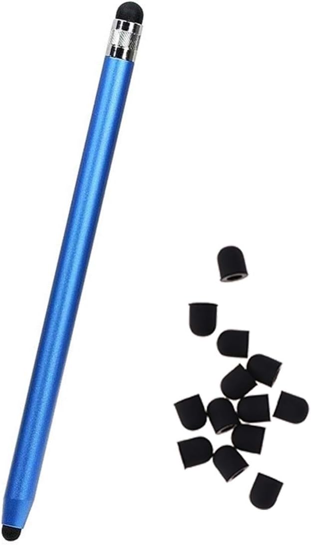 15pcs Pen Tip Case Silicone Stylus Tip Pen Tip Cover Touch Screen Stylus Tip