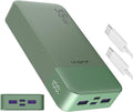 J2651 Portable Charger, 35W 20000mAh USB C in & Out Power Bank, Battery Pack with QC4.0+PD3.0 35W High-Speed Charging for Bluetooth Earbud, Mobile Phone, Tablet (Green)