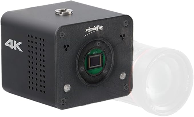 4K POV Box Camera PoE, ZowieCAM, Webcam, Simultaneously HDMI & SDI Output, RTSP/RTMP(s)/SRT, Standalone Live Streaming to YouTube/Twitch for Webcast, Meeting, Teaching & Gaming (CS)