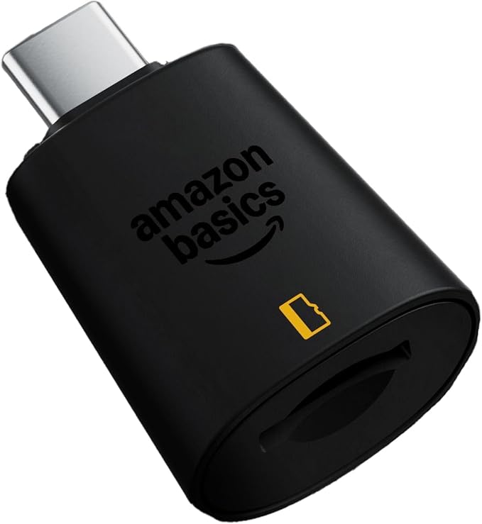 Amazon Basics Micro SD Card Reader USB-C 3.0