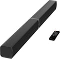 MZEIBO Sound Bar for Smart TV，80W Detachable Bluetooth Soundbar with Powerful Bass, 2-in-1 Home Theater Audio System, ARC/Optical/AUX Connectivity for TV/PC/Laptop/Game Console
