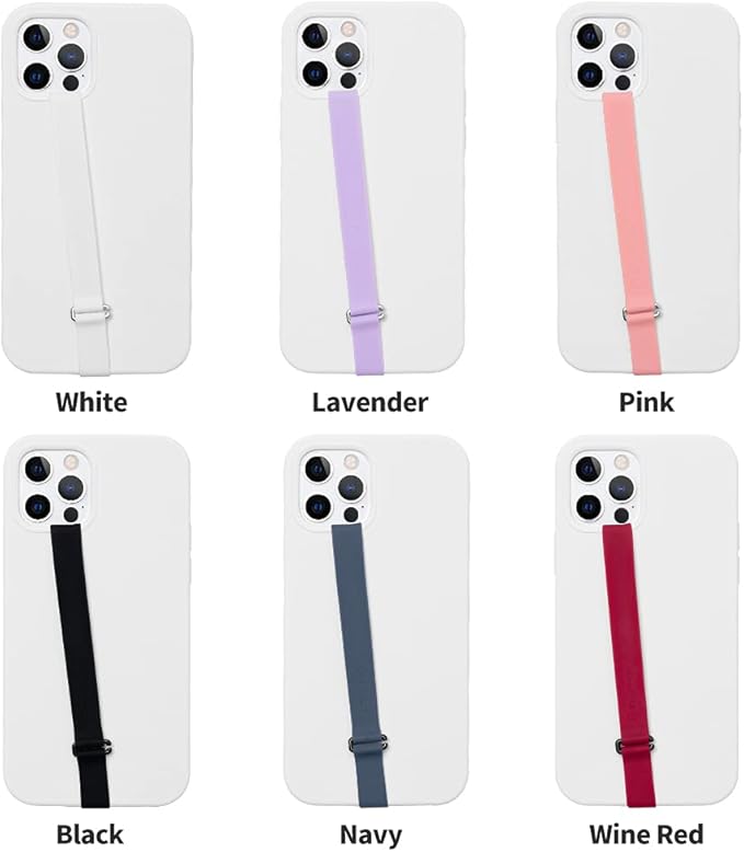 C-Shaped Clip Finger Phone Grip, Sinjimoru Silicone Cell Phone Strap for Phone Case with Clip as Phone Loop Holder for iPhone Case & Samsung Phone. Sinji Loop Clip Pink 200