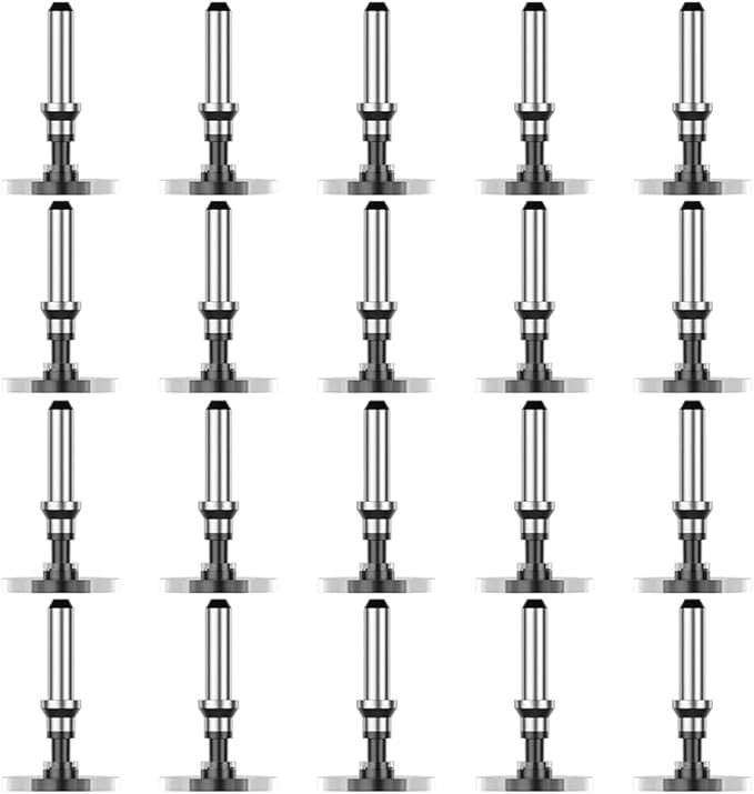 YuCool 20 Pieces Passive Stylus Pen Replacement Disc Tips, Universal Nibs Compatible with Capacitive Touch Screen