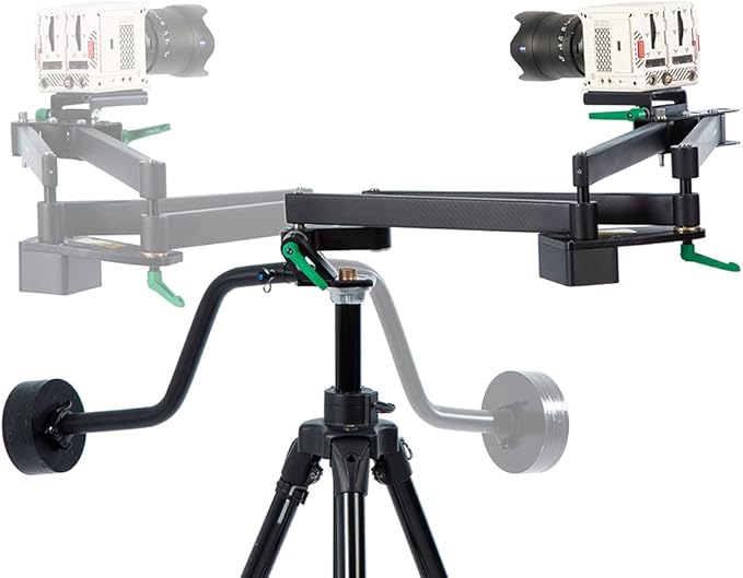 9.Solutions C-Pan Arm II, Carbon Fiber, Lighter-Weight, Upgraded Smoothness, 9.CPA2C, Slider, Jib/Crane for Different pan/Movement, for Photography, Videography & Filmmaking