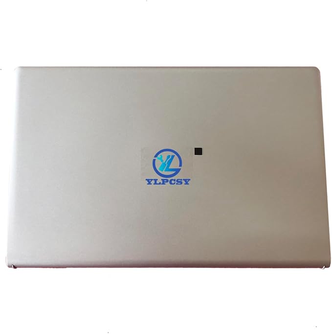 Replacement Laptop LCD Back Cover Top Case Rear Lid with Hinges and Front Bezel Frame for DELL Inspiron 15 3510 3511 3515 3250 3525 DDM9D 0DDM9D 9WC73 09WC73 Silver