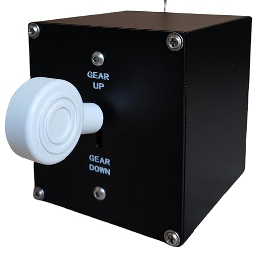 Meza-Landing gear for Flight Simulator game MSFS2020, X-Plane for a Home Cockpit or Standalone use on a Desk