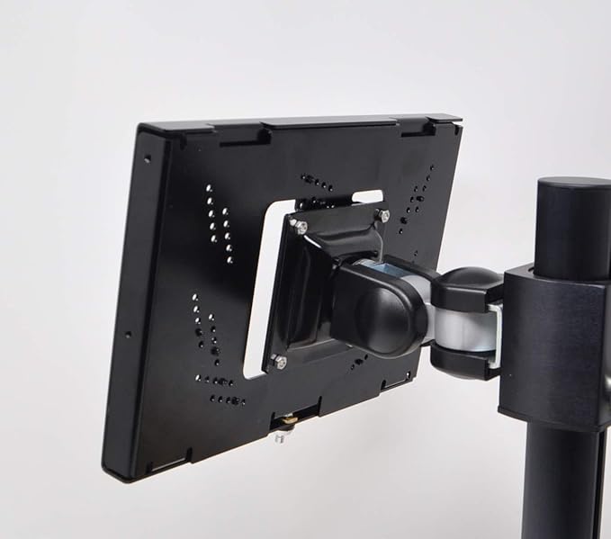 TABcare Locking Security Metal Case for iPad Mini Used as Kiosk, POS, Store, Show Display (Black, iPad Mini 1/2/3)