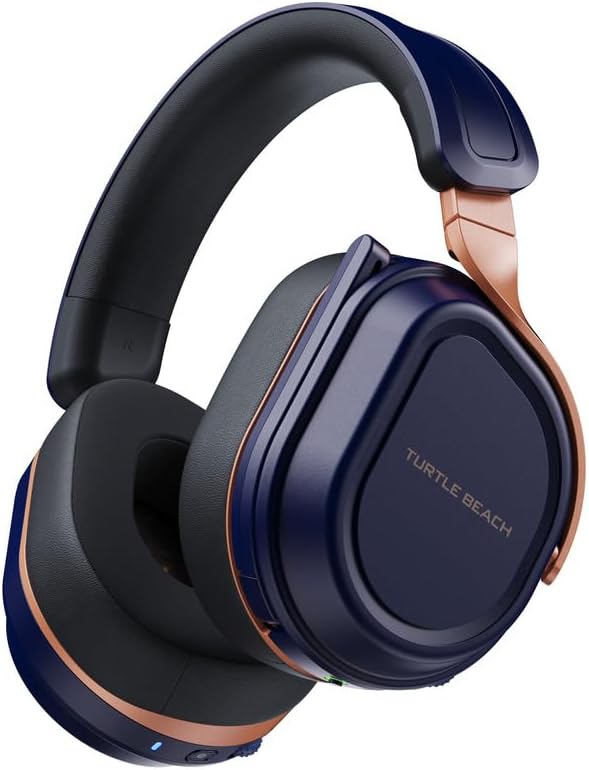 Turtle Beach Stealth 700 Gen 3 Wireless Multiplatform Amplified Gaming Headset for Xbox Series X|S, Xbox One, PC, PS5, Mobile – 60mm Drivers, AI Noise-Cancelling Mic, Bluetooth, 80-Hr Battery – Cobalt