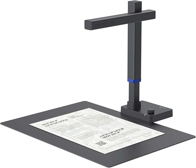 CZUR Shine Ultra Smart Portable Document Scanner, Thin Book Scanner with OCR, USB Document Camera for Desktop/Laptop, Capture Size A3, Compatible with Windows & Mac OS (Not for Android & iOS)