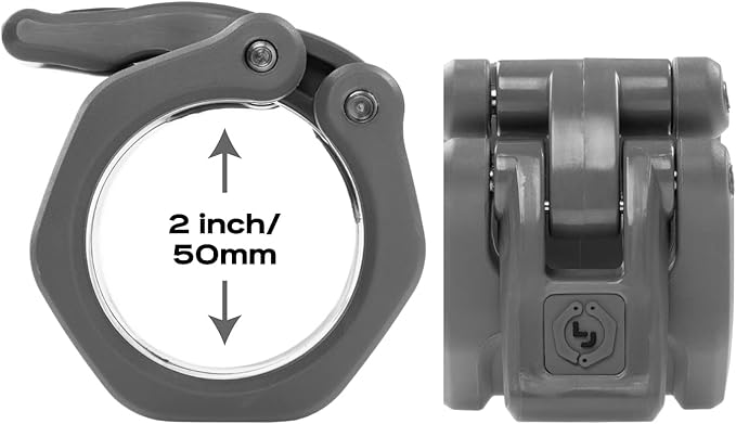 Lock-Jaw HEX 50mm / 2" Olympic Barbell Collar (Pink)