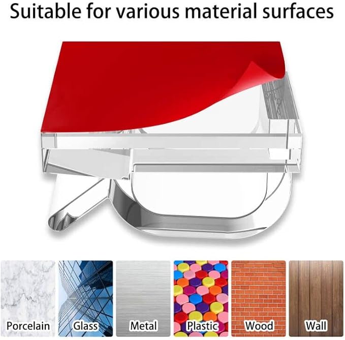 100 Pcs Cable Clips, Adhesive Cable Organizer Cord Holder Wire Clip Wire Management Self Adhesive Hooks Wire Holder for Office, Home(Transparent, 100PCS)