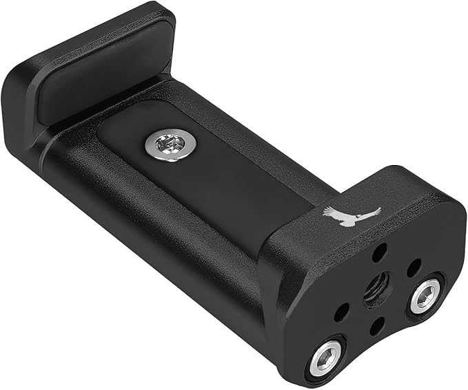 KONDOR BLUE x Tyler Stalman | Stalman Clamp Standard | Mobile Phone Rig, Phone Clamp, Anti-Twist Mounts & DJI Compatible | Raven Black
