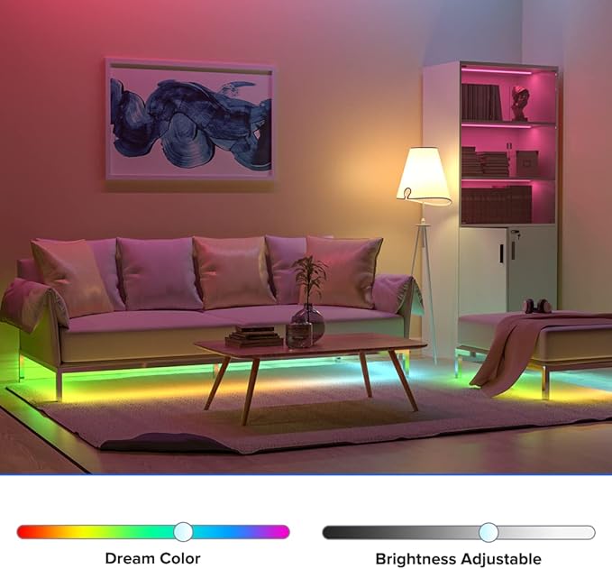 BTF-LIGHTING C03RF Tuya Controller Support PWM 5050SMD FCOB COB RGB (+ R G B) 4pin LED Strip String Support with WR01RF RC03RFB RF Remote DC5V/DC12V/DC24V Max 12A Indoor Use Only(NO Remote NO Power)
