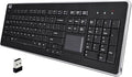 Adesso WKB-4400UB Wireless Desktop Touchpad Keyboard - 2.4GHz RF Wireless Technology, 104-Key Layout, Built-in Trackpad, Multimedia and Internet Hotkeys