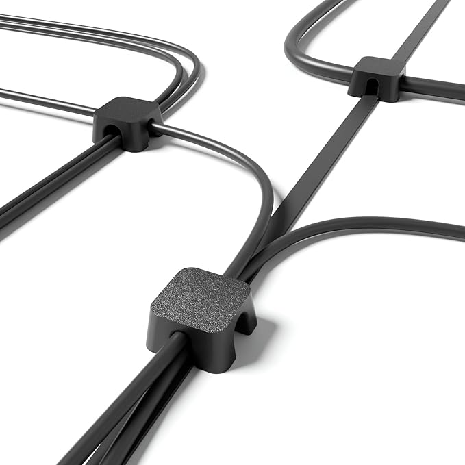 Magnetic Cable Organizer – Desktop Multipurpose Cord Keeper & Cable Management Clip for Home & Office