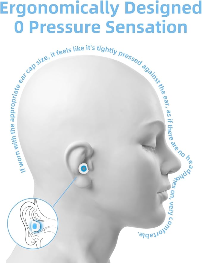 OKCSC 2 Pieces Liquid Silicone Eartips, Breathable Silicon Eartips Set - Image 3
