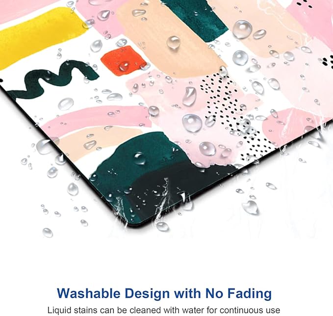 Mouse Pad, Abstract Graphic Design Mouse Pad, Washable Square Cloth Mousepad for Office Laptop, Non-Slip Rubber Computer Mouse Pads for Wireless Mouse, Cute Mouse Pads for Desk