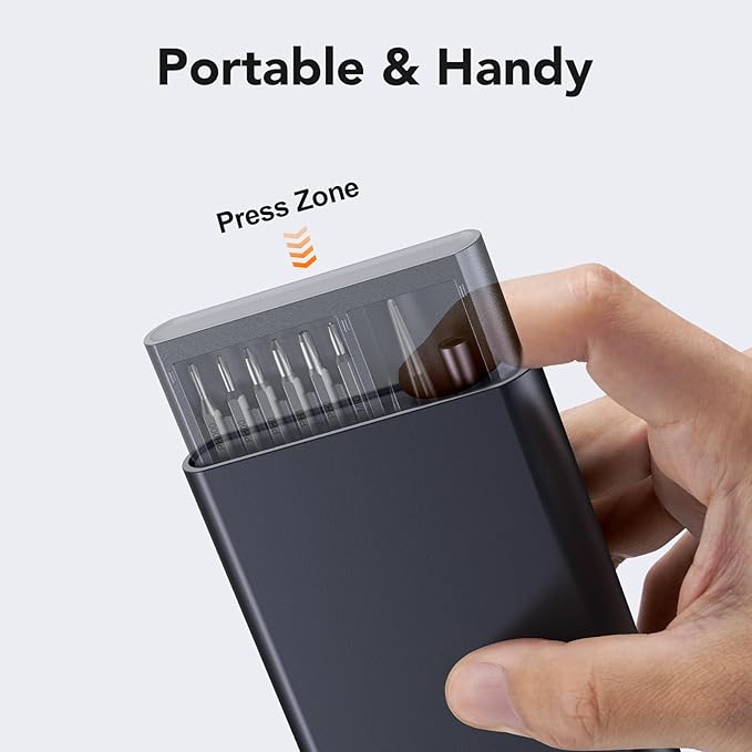 JOREST 50 in 1 Precision Screwdriver Set with Security Torx, Magnetic Mini Repair kit for Macbook, Laptop, PS4, PS5, iphone, Nintendo Switch, Glasses, Watch, Toy, Stocking Stuffers Gifts for Men