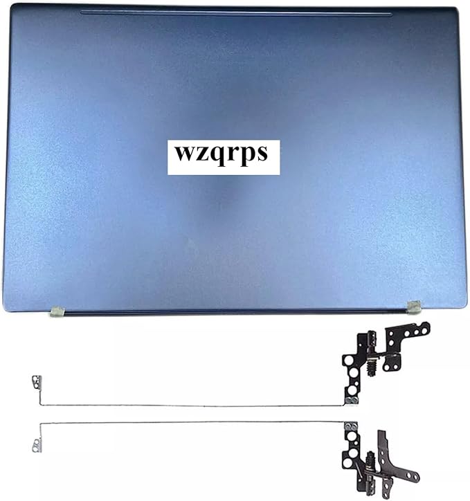 New Replacement Laptop LCD Cover Back Rear Top Lid/LCD Back Cover with Hinges for HP 15CS 15-CS 15-CW 15T-CS 15Z-CW Series L51799-001 Fog Blue (A+H for HP 15-CS 15-CW)