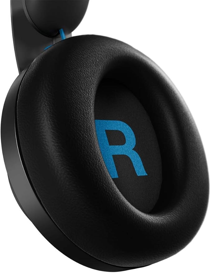 Lenovo Legion H300 Stereo Gaming Headset, Noise-Cancelling Mic, Memory Foam & PU Leather Earcups, Stainless Steel Headband, PC, PS4, Xbox One, Nintendo Switch, Mac, GXD0T69863, Black