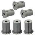 6pc Starlink Cable Grommet 1" Silicone Waterproof Wall Hole Pass Through Split Cable Bushings for TV Wire Ethernet Cord, Starlink Cable Routing Kit Accessories, 52.5mm/2.07" Ht, Grey